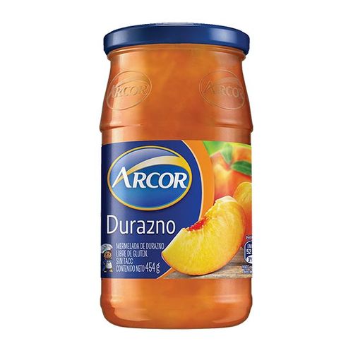 Mermelada Arcor Durazno Frasco 454Gr