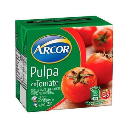 Pulpa De Tomate Arcor Suave 530 g
