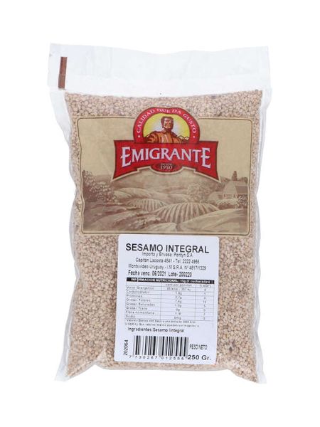Sesamo Emigrante Integral 250Gr