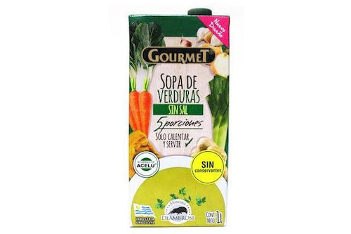 Sopa Gourmet Verdura