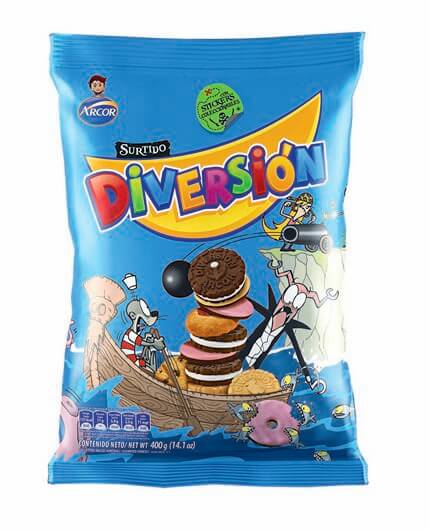 Galleta Arcor Surtida Diversion 400 g