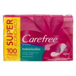 Protector Diario Carefree Brisa 100Un Sin Perfume