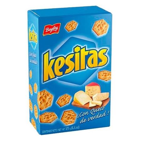 Snacks Rex Kesitas Con Queso 125Gr