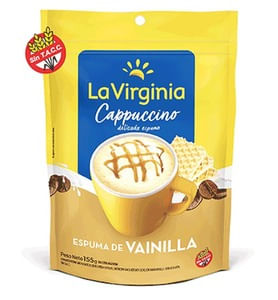 Cappuccino La Virginia Espuma De Vainilla Doypack 155Gr