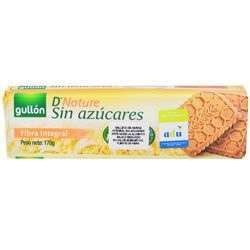 Galleta Gullon Sin Azucar Fibra Integral 170Gr
