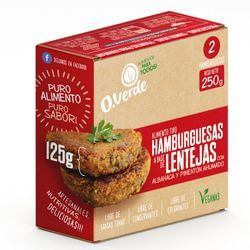 Hamburguesa Oro Verde Lenteja 2Und