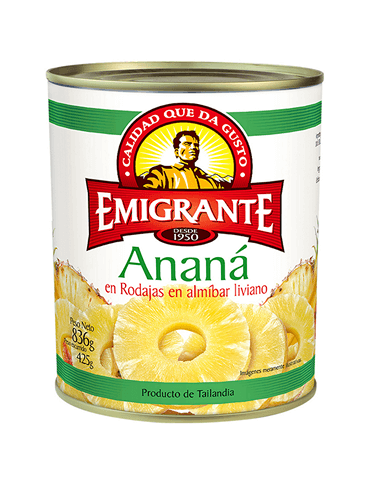 Anana En Almibar Emigrante Lata 850Gr