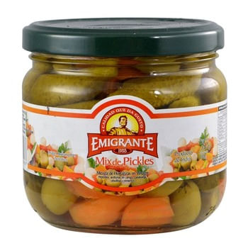 Mix De Pickles Emigrante Frasco 350Gr