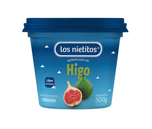 Mermelada Los Nietitos Higo Pote 500 g