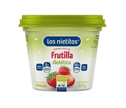 Mermelada Los Nietitos 0% Frutilla 400 g