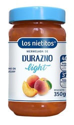 Mermelada Los Nietitos Light Durazno 350Gr Sin Conservantes