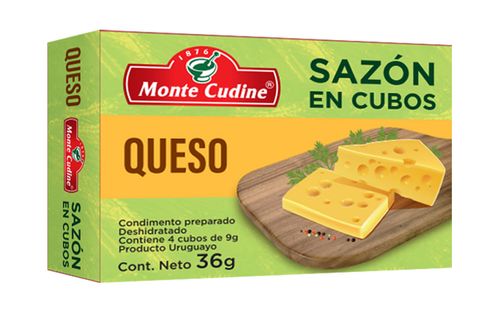 Sazonador Monte Cudine En Cubos 10X4X9Gr