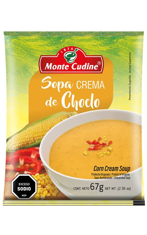Sopa Monte Cudine Crema Choclo 67Gr