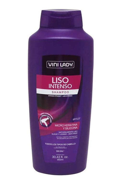 Shampoo Vini Lady Liso Intenso 900Cc