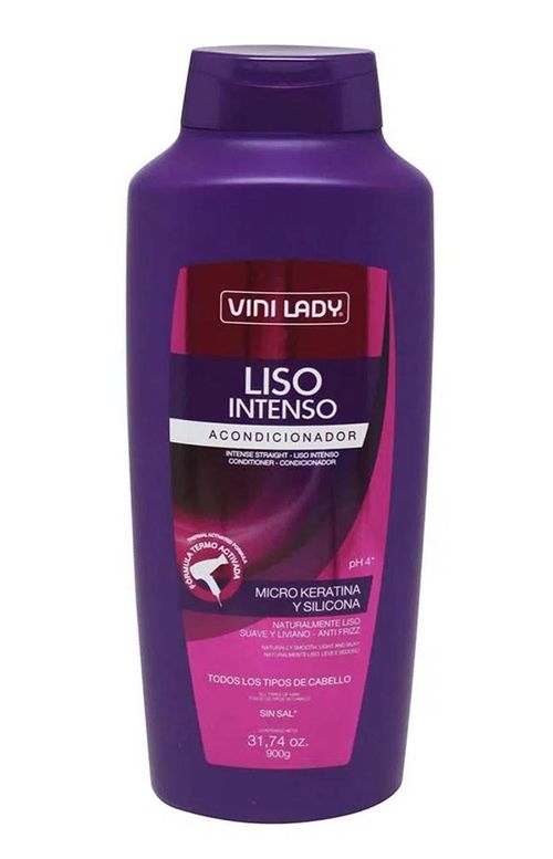 Acondicionador Vini Lady Liso Intenso 900Cc