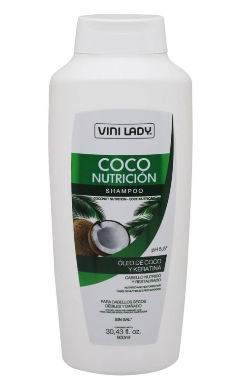 Shampoo Vini Lady Coco Nutricion 900Cc