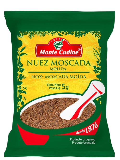 Nuez Moscada Monte Cudine Molida 5Gr