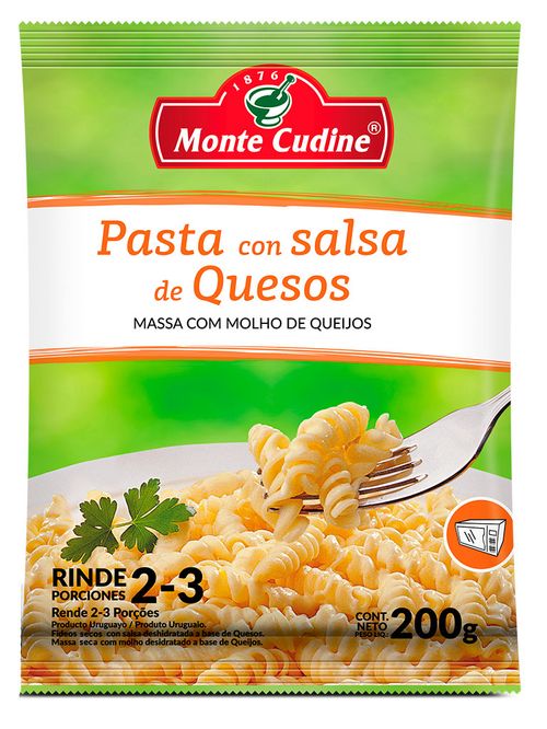 Pasta Monte Cudine Salsa De Queso 200Gr