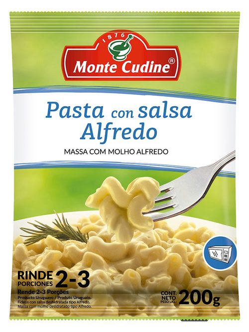 Pasta Monte Cudine Salsa Alfredo 200Gr