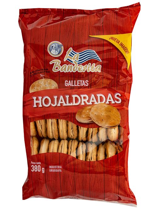 Galleta La Banderita Hojaldrada 380Gr