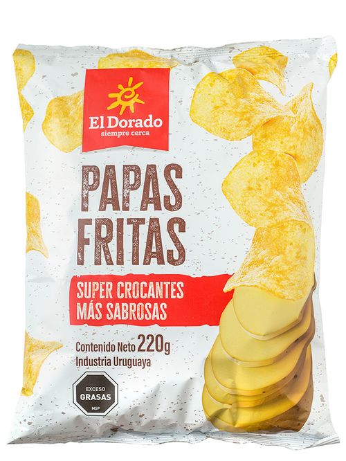 Papas Fritas El Dorado Con Sal 220 g