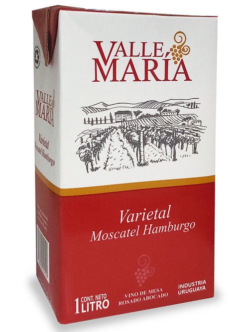 Vino Valle Maria Moscatel Hamburgo 1Lt