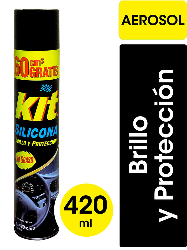 KIT Silicona Spray 420ml