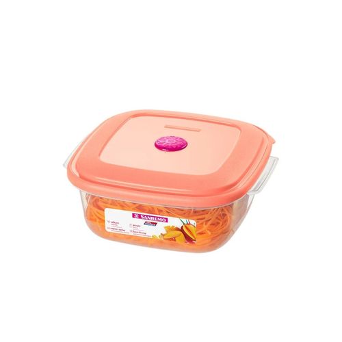 Pote San Remo 460-2 Cuadrado, Flor 2500Ml Hermetico