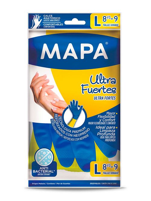 Guantes Mapa Ultra Fuerte T.L