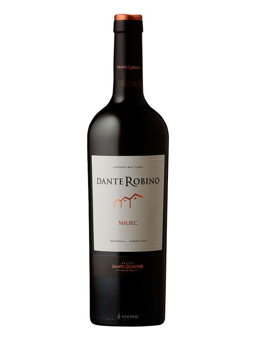 Vino Dante Robino Malbec Botella 750Cc