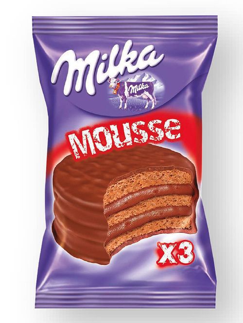 Alfajor Milka Mousse Triple 55Gr