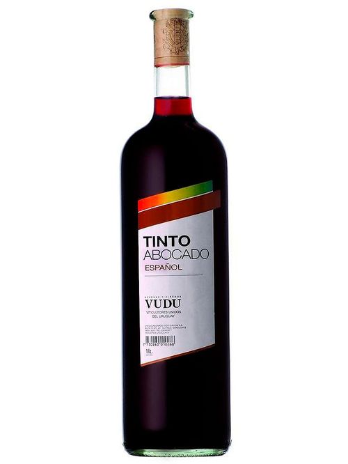 Vino Vudu Español Tinto Abocado 1Lt .