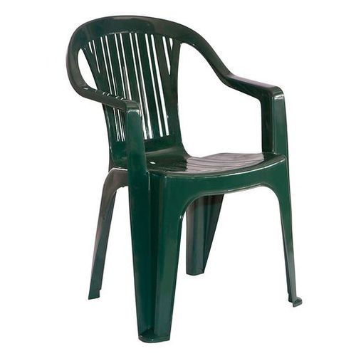 Silla Gardenlife Titan Verde Apil Plastico C/Apoya Brazos