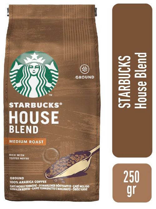 Cafe Starbucks Medium House Blend Doy Pack 250Grs