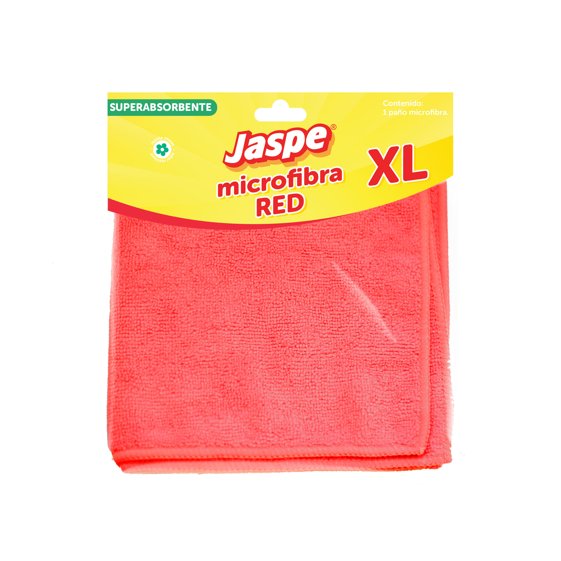 Paño Microfibra Rojo x1 und
