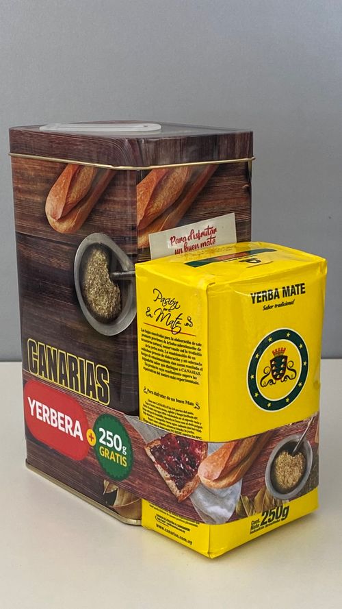 Yerbera Canarias 750Gr +250Gr Yerba Canarias