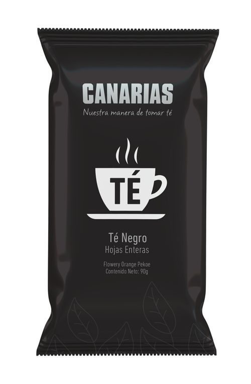 Te Canarias Hebras Negro 90Gr Hojas Enteras