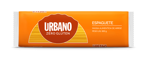 Fideos Urbano De Arroz Spaghetti 500Gr Sin Gluten