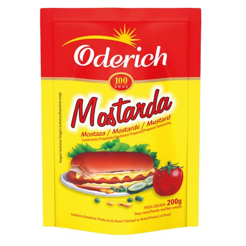 Mostaza Oderich Doypack 200Gr