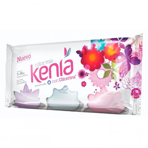 Jabon De Tocador Kenia Variados 90Gr 3Un