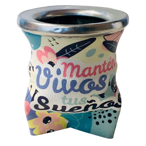 Mate Forrado Eva/Glitter Goma 24