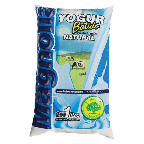 Yogur La Magnolia Batido Natural 1Lt