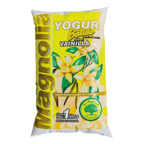 Yogur La Magnolia Batido Vainilla 1Lt