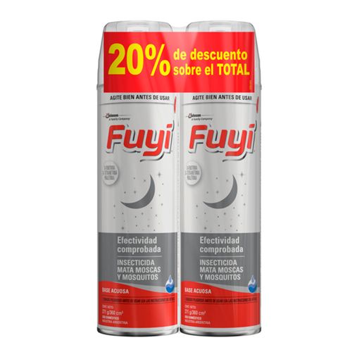 Insecticida Fuyi Aerosol Mmm Twin 360Ml 2Un