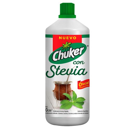 Edulcorante Chuker Stevia Liquido 250Ml