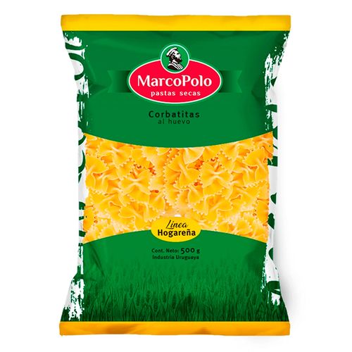 Fideos Marcopolo Corbatita 500Gr