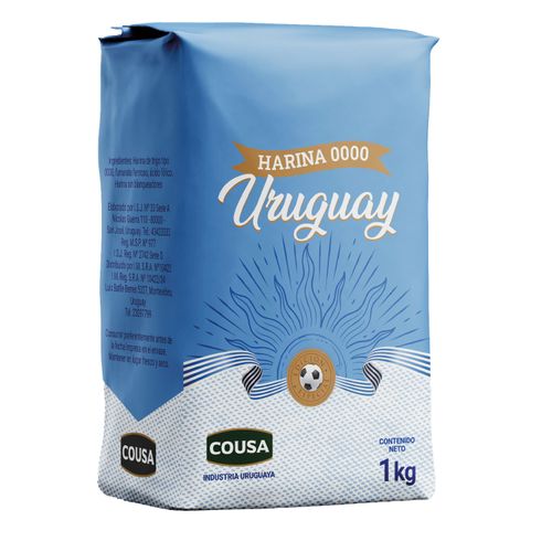 Harina Uruguay Celeste 0000 1Kg