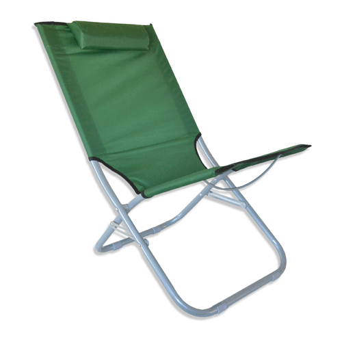 SILLA 1225 CON ALMOHADILLA OXFORD HIERRO 101X42X68CM