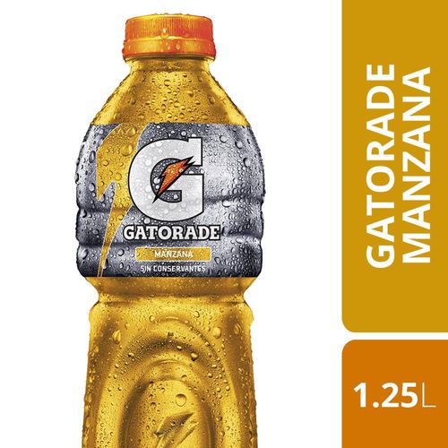 Bebida Isotonica Gatorade Manzana 1.25Lt .
