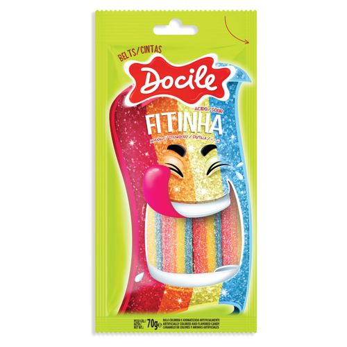 Regaliz Docile Stick Color 70Gr